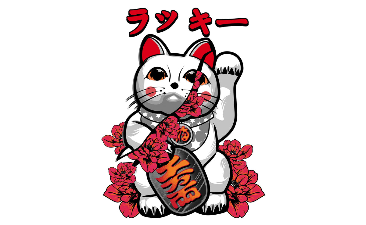 Neko Cat Mural Wallpaper - pure wallpaper artwork
