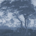Woodland Brook, Blues Mural Wallpaper - pure wallpaper artwork