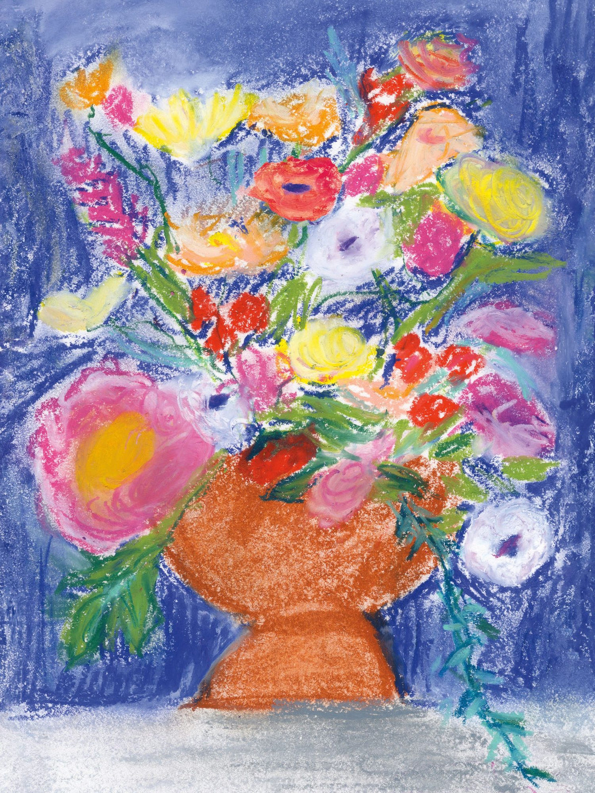 Gathering of Flowers Mural Wallpaper - pure wallpaper artwork