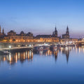 Riverside Twilight Mural Wallpaper - Blue Tone - pure wallpaper artwork