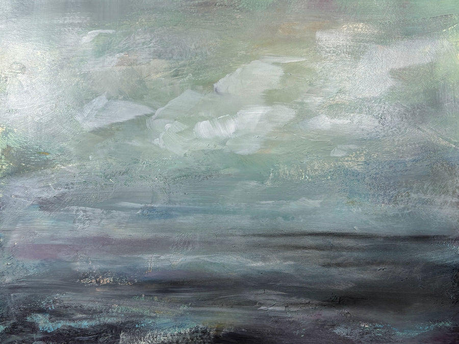 Storm Is Coming Abstract Mural Wallpaper