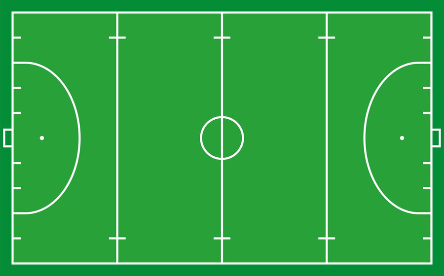 Feldhockey-Wandtapete printable artwork