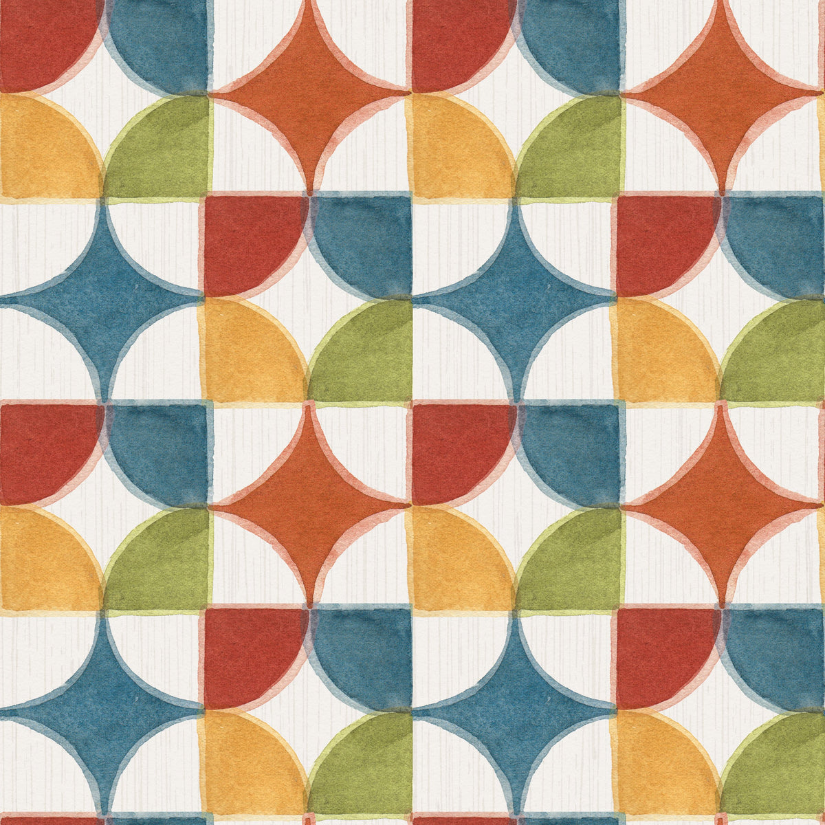 Time to Share Circles Mural Wallpaper - pure wallpaper artwork