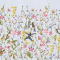 Bird Garden Light Blue Mural Wallpaper - pure wallpaper artwork