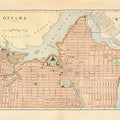 Map of Ottawa Mural Wallpaper - pure wallpaper artwork