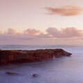 Misty Harbor Sunset Mural Wallpaper - pure wallpaper artwork
