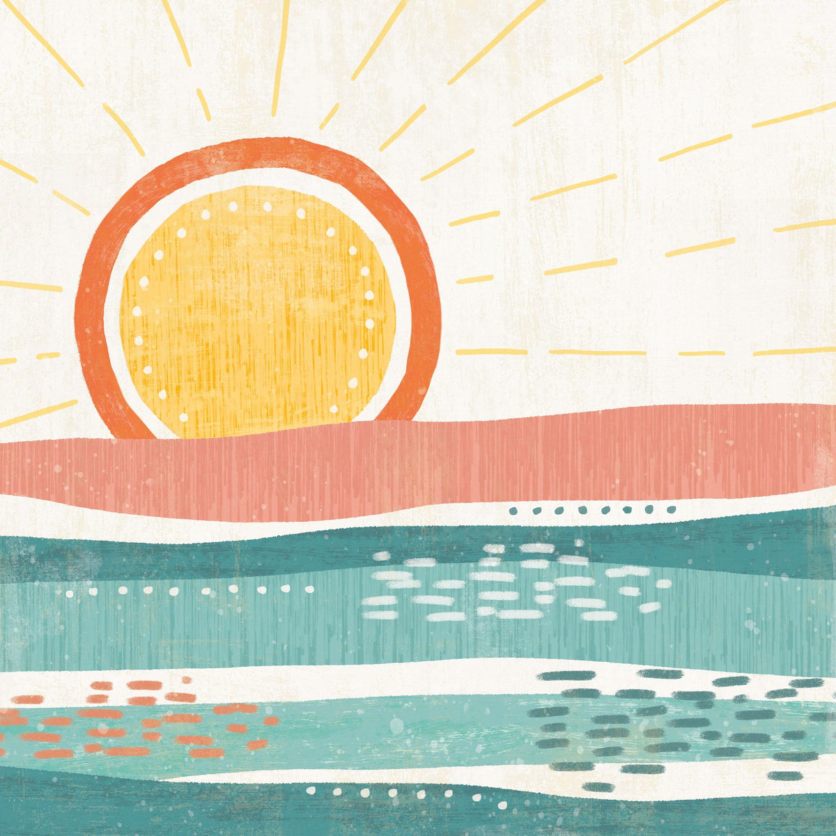 Sunrise Thoughts Mural Wallpaper - pure wallpaper artwork