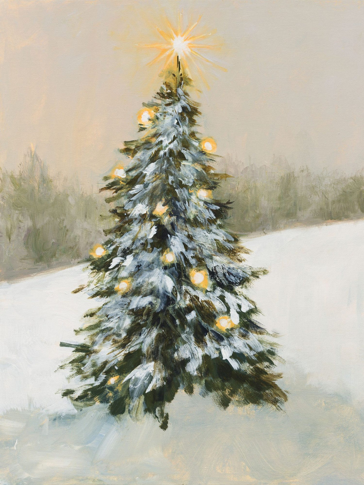 Magical Winter Mural Wallpaper - pure wallpaper artwork