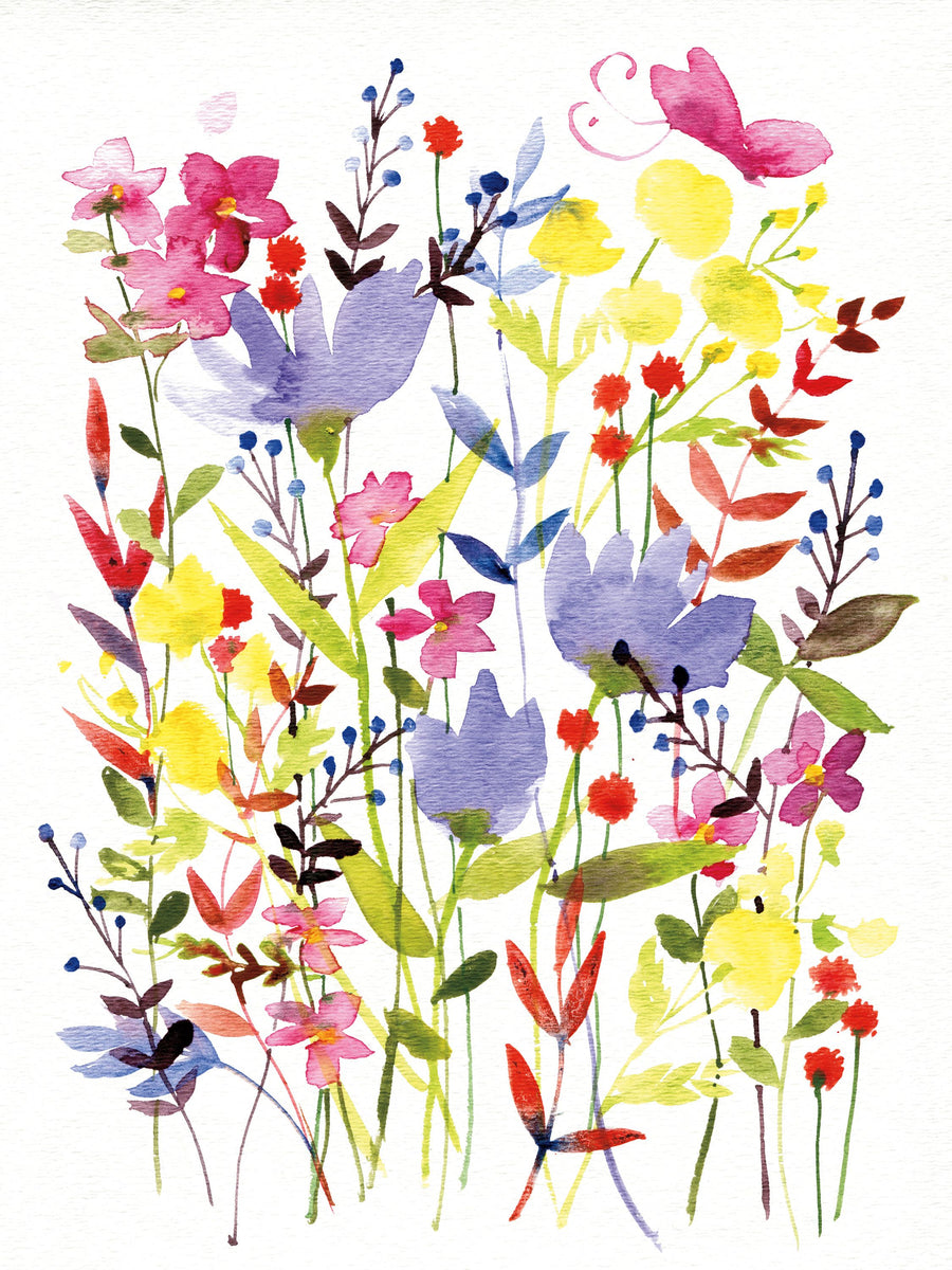 Annes Flowers I Mural Wallpaper