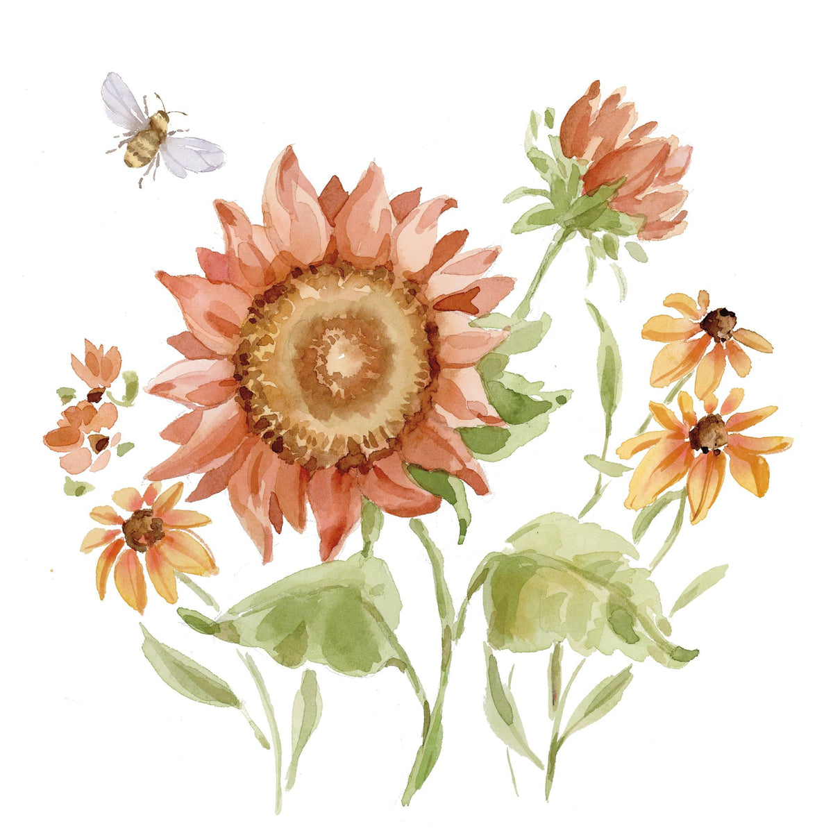 Fall Cottage Garden III Mural Wallpaper - pure wallpaper artwork