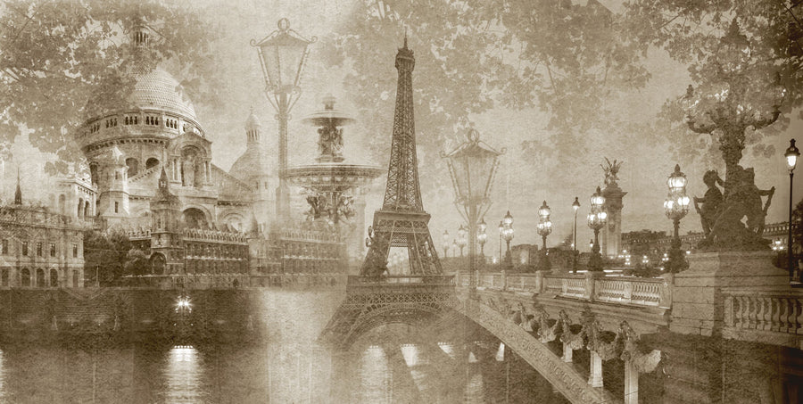 Dreaming of Paris Mural Wallpaper