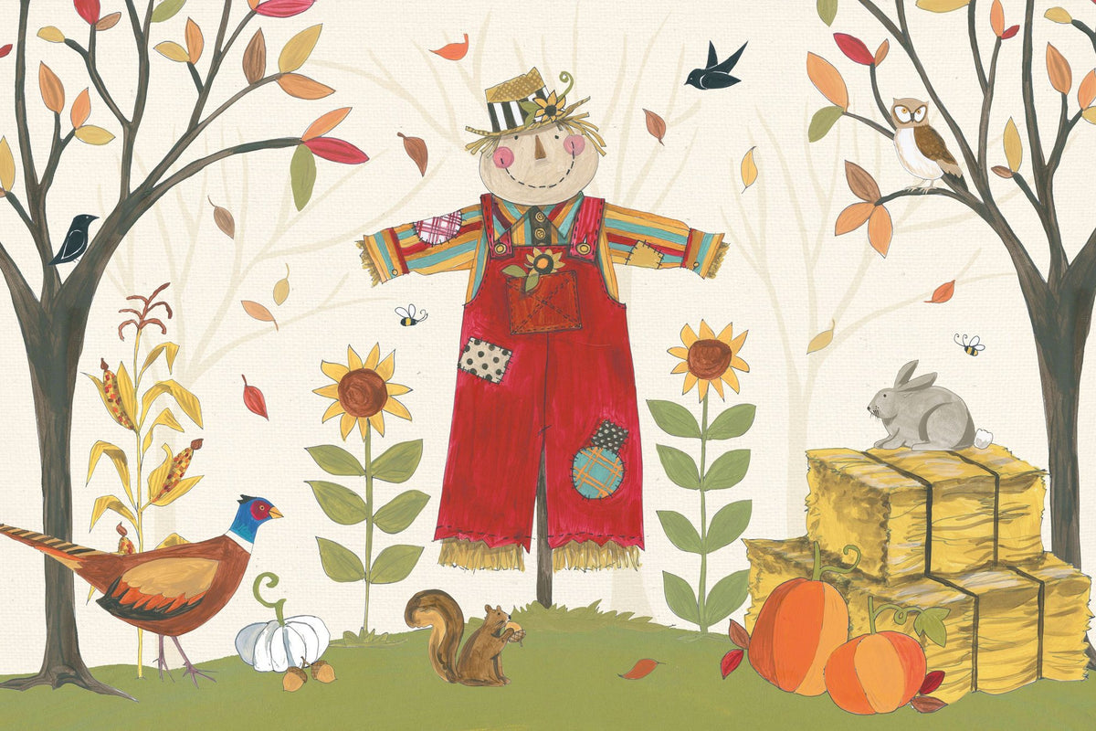 Woodland Harvest I Mural Wallpaper - pure wallpaper artwork