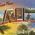 Greetings From the Pine State Mural Wallpaper - pure wallpaper artwork