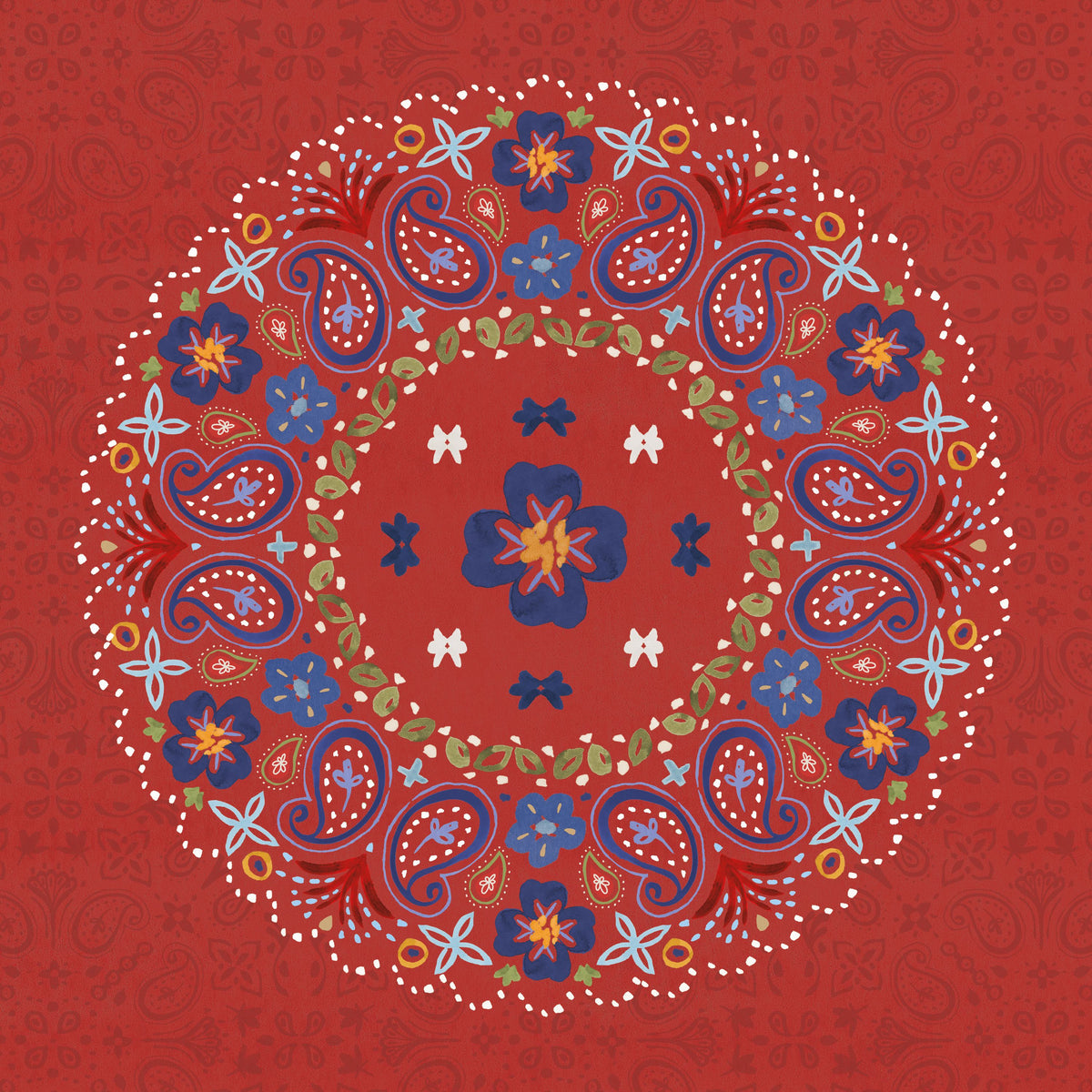 Festive Summer VII Mural Wallpaper - pure wallpaper artwork