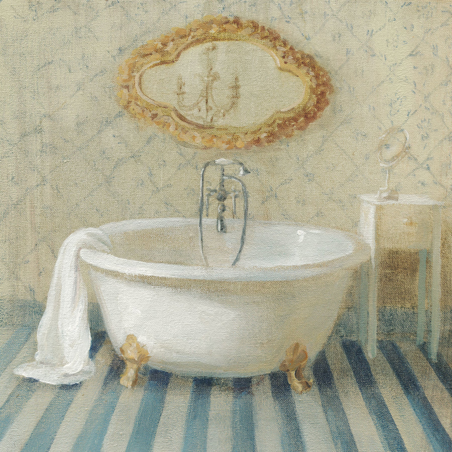 Victorian Bath II Mural Wallpaper