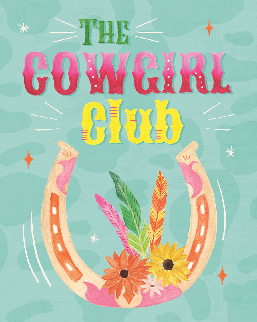 Cowgirl Club II Mural Wallpaper