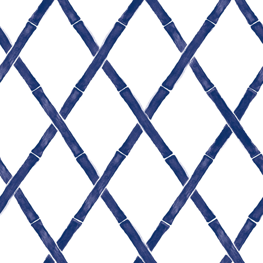 Sino Shapes White Mural Wallpaper
