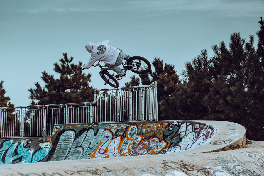 BMX Bowl Mural Wallpaper
