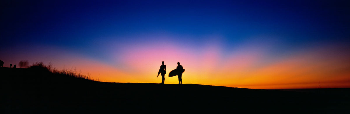 Sunset Surfers Mural Wallpaper - pure wallpaper artwork