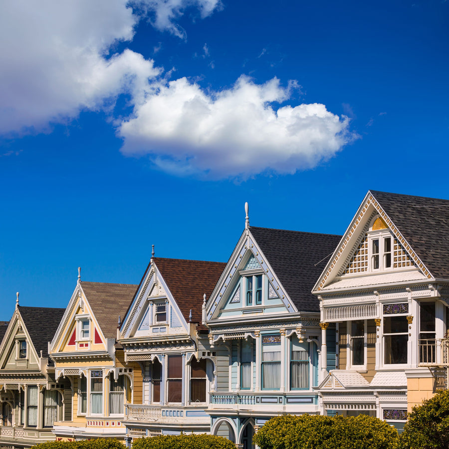 Alamo Square Mural Wallpaper