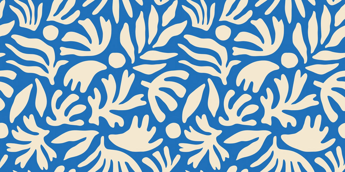 Coral Fronds Mural Wallpaper - pure wallpaper artwork