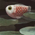 Lily Pond Koi Mural Wallpaper - pure wallpaper artwork