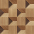 Illusion Box Marquetry, Oak Mural Wallpaper - pure wallpaper artwork