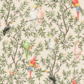 Exotic Birds Mural Wallpaper - pure wallpaper artwork