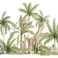 Palm Tree Hideaway Mural Wallpaper - pure wallpaper artwork
