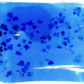 Singing Cloud, Indigo Mural Wallpaper - pure wallpaper artwork