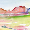 Desert Landscape II Mural Wallpaper - pure wallpaper artwork