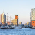 Harbor Sunset Mural Wallpaper - pure wallpaper artwork