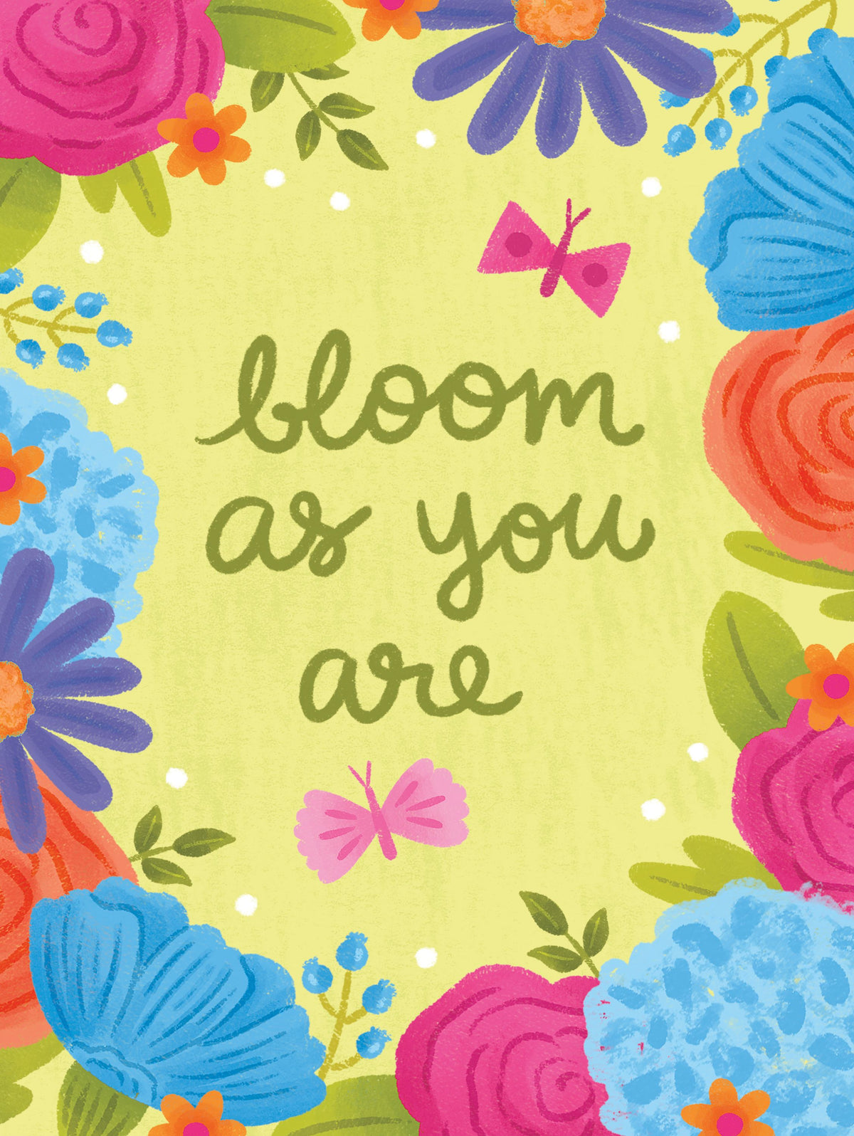 Bloom As You Are Mural Wallpaper - pure wallpaper artwork