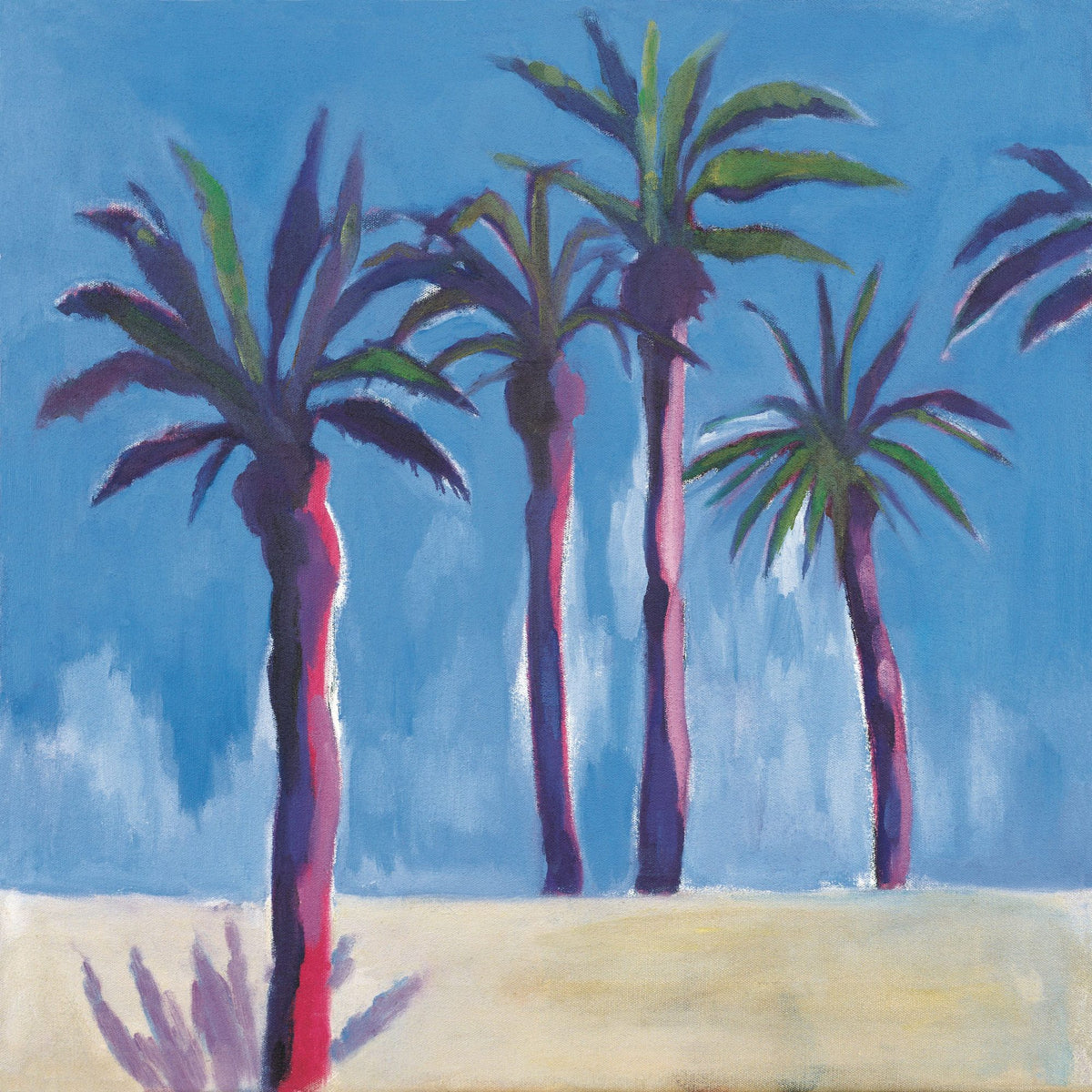 Palm Trees Morocco Mural Wallpaper - pure wallpaper artwork