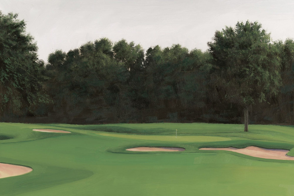 The Fairway IV Mural Wallpaper - pure wallpaper artwork