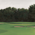 The Fairway IV Mural Wallpaper - pure wallpaper artwork