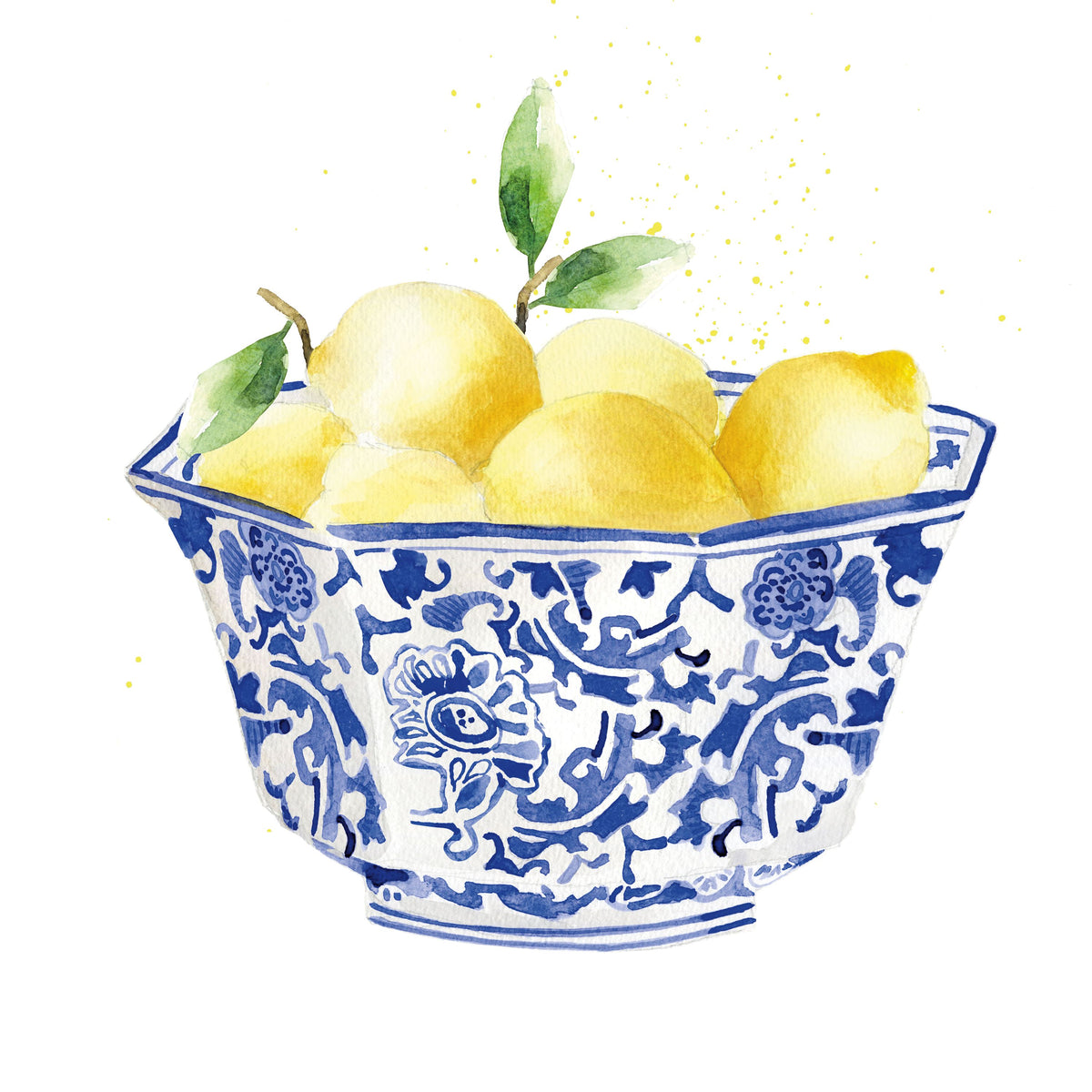 Elegant Lemons Mural Wallpaper - pure wallpaper artwork