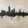 Vienna Austria Skyline Concrete Mural Wallpaper - pure wallpaper artwork