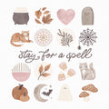 Pumpkins and Paws VI Mural Wallpaper - pure wallpaper artwork