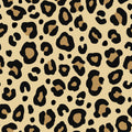 Leopard Skin Grrrrrr on Repeat Mural Wallpaper - pure wallpaper artwork