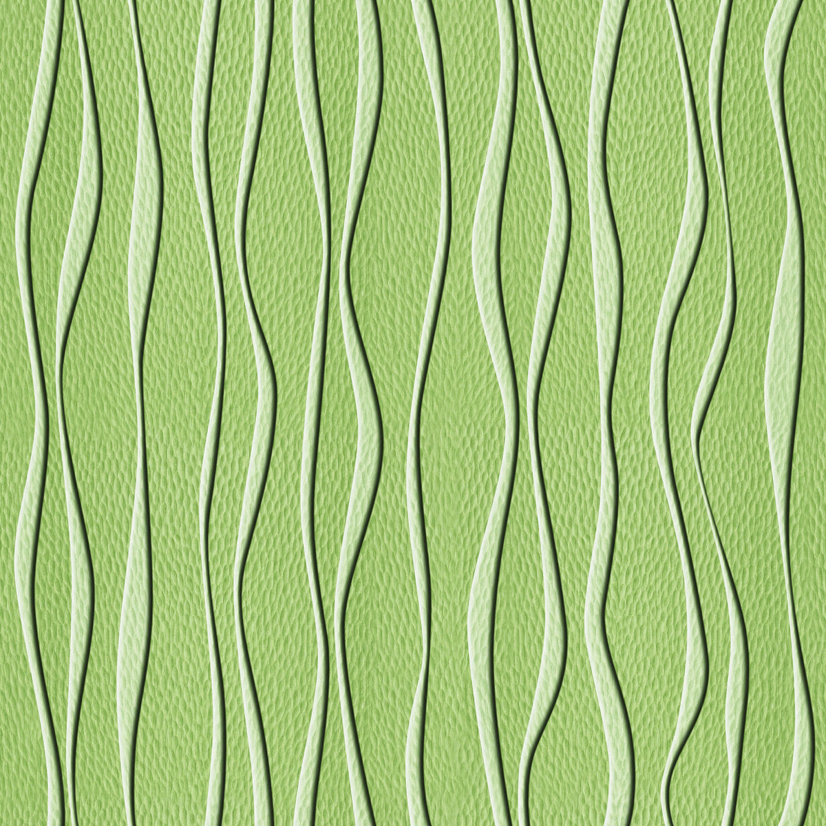 Swaying Lines, Dill Green Mural Wallpaper - pure wallpaper artwork