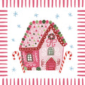 Pink Gingerbread II Mural Wallpaper - pure wallpaper artwork