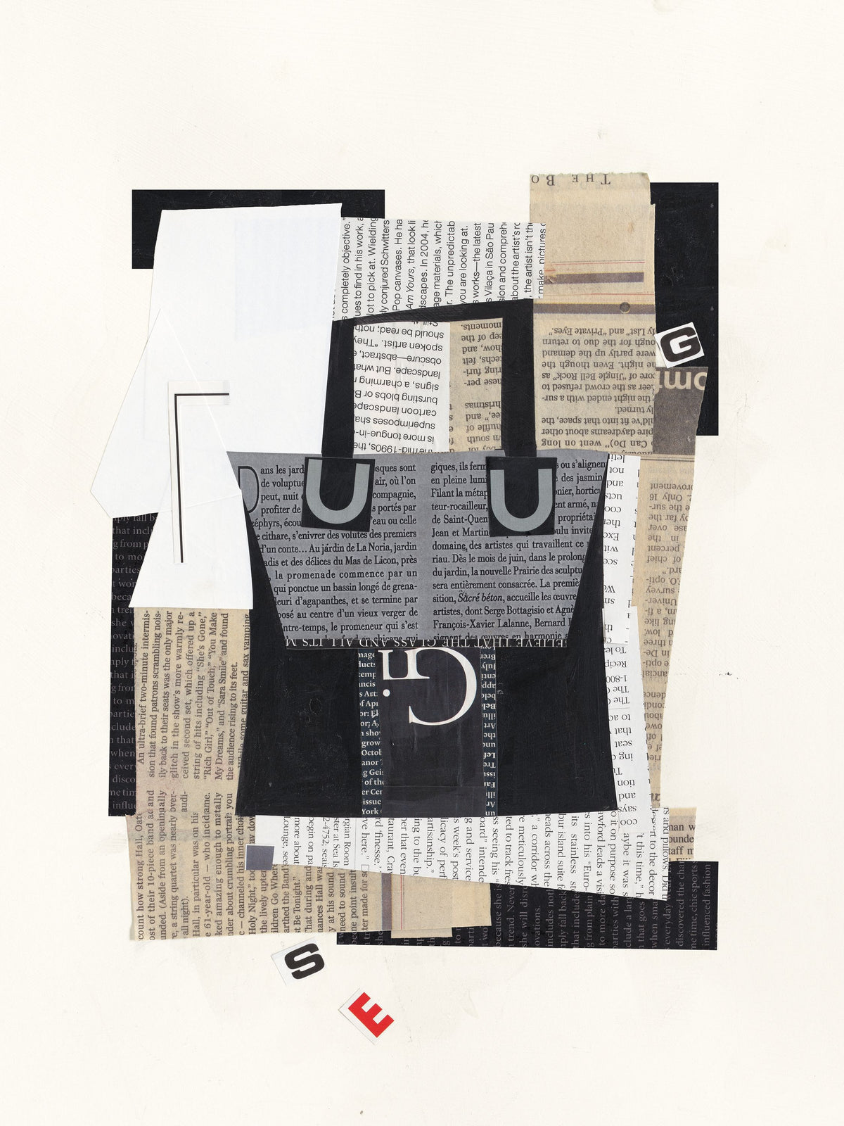 Paper Bag II Mural Wallpaper - pure wallpaper artwork