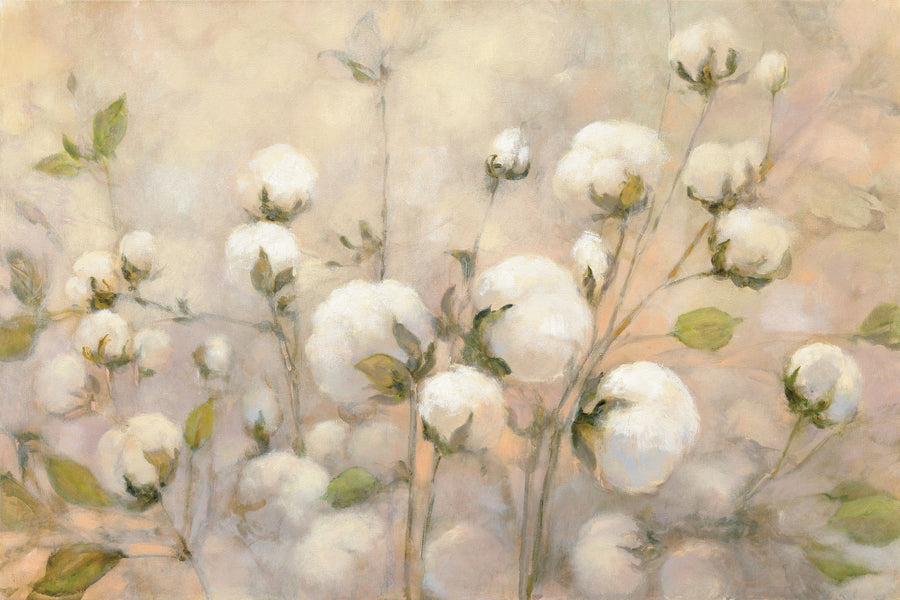 Cotton Field Mural Wallpaper