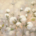 Cotton Field Mural Wallpaper - pure wallpaper artwork