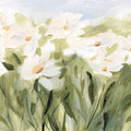 Daisy Meadow Mural Wallpaper - Warm Tone - pure wallpaper artwork