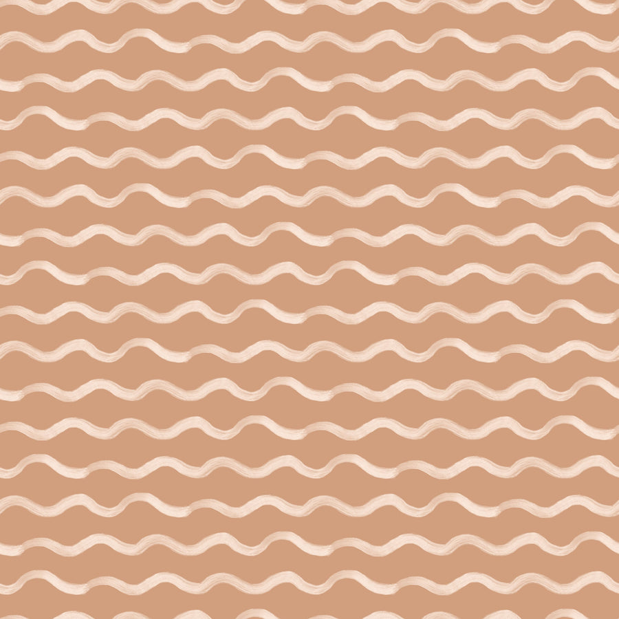 Wavy Lines Mural Wallpaper