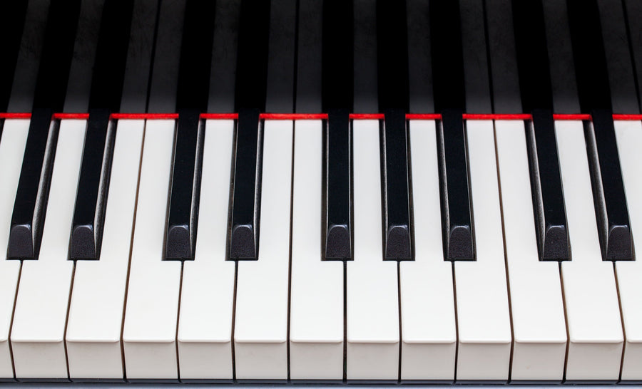 Piano Keys Mural Wallpaper