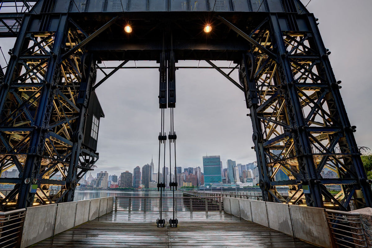 East River Floodgates Mural Wallpaper - pure wallpaper artwork