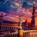 Spanish Sunset Mural Wallpaper - pure wallpaper artwork